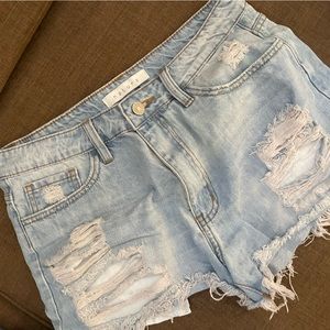 Jean shorts